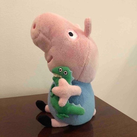 Ty George Stuffed Animal Peppa the Pig - Picture 1 of 5